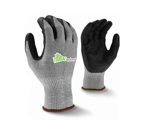 Sandy Nitrile Palm Coated Cut resistant Level-D Gloves WS-130