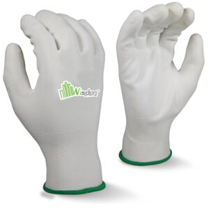 White Polyurethane (PU) Coated Gloves WS-501